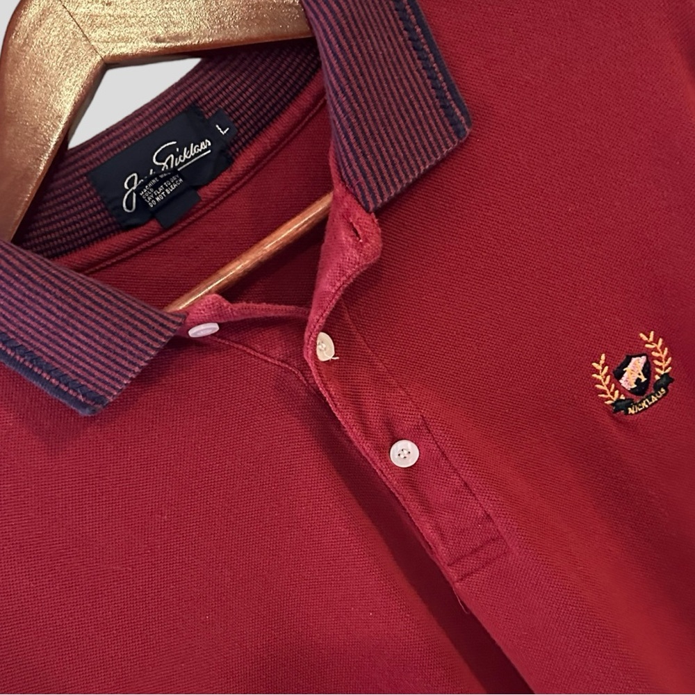 Men's Red Polo Shirt